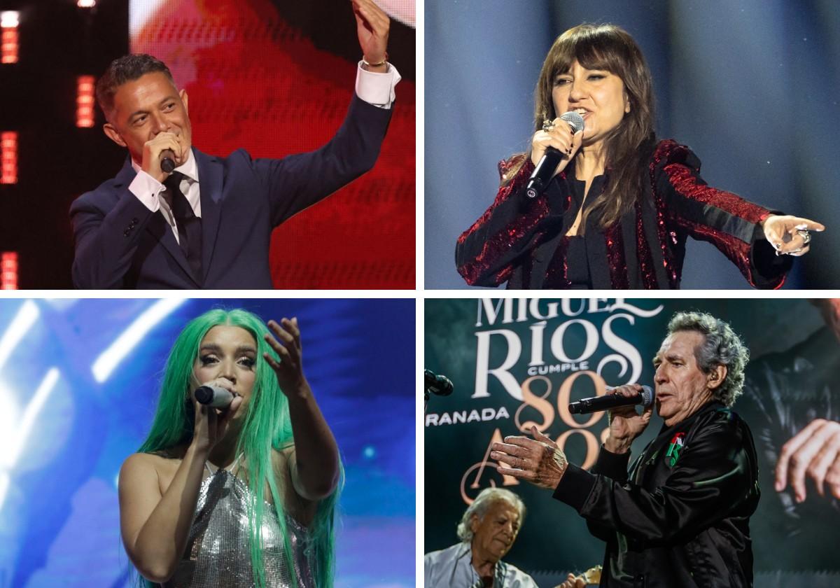 Alejandro Sanz, Amaral, Lola Índigo y Miguel Ríos son sólo algunos de los artistas que actuarán en los Premios Goya 2025.