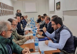 Reunión de alcaldes del parque del Turia este martes.