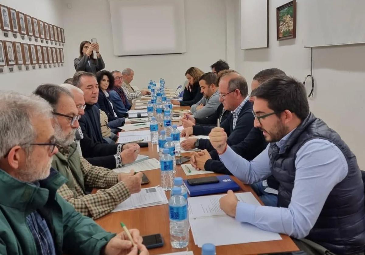 Reunión de alcaldes del parque del Turia este martes.