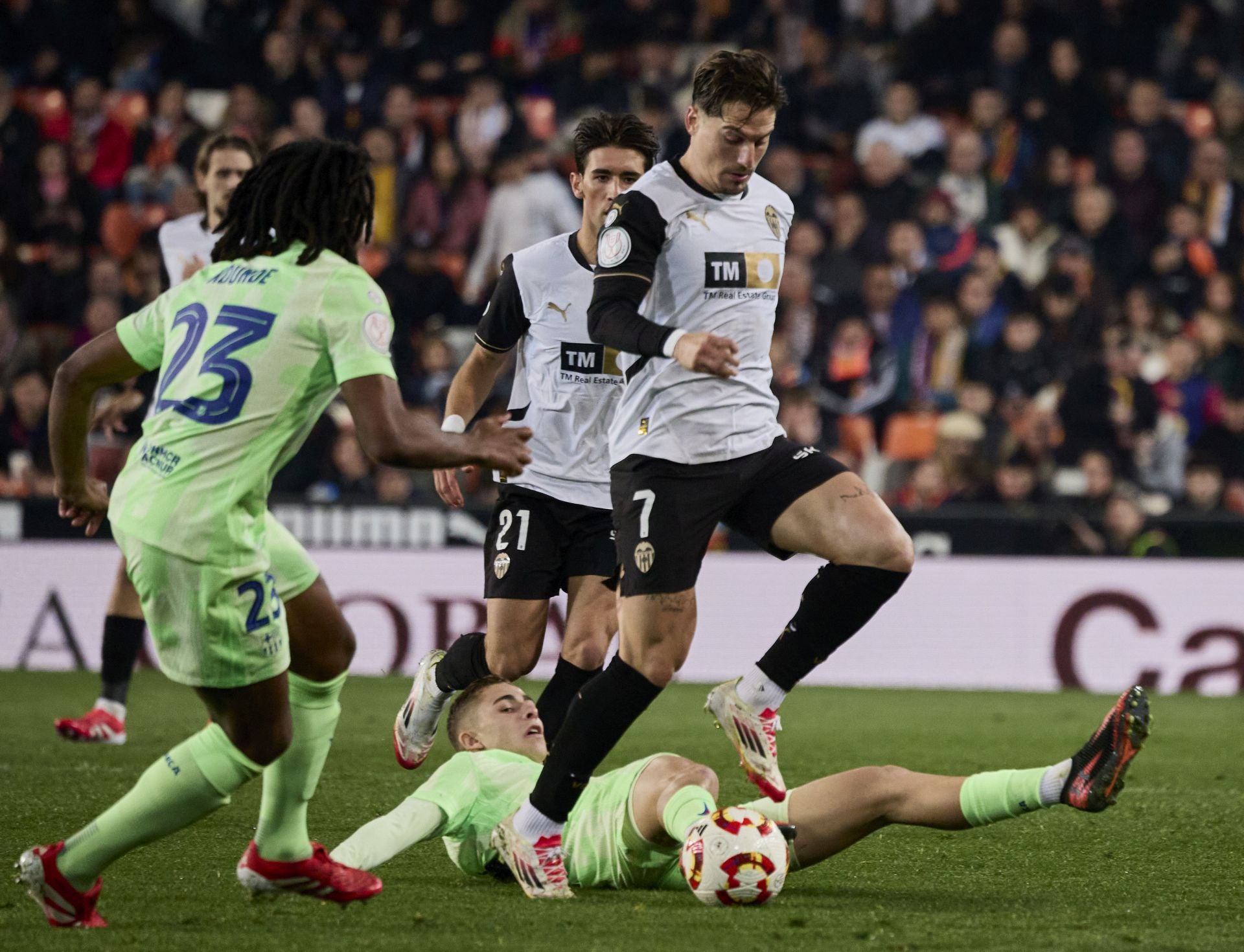 FOTOS | Valencia CF-FC Barcelona de Copa del Rey