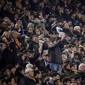 La desbandada de la vergüenza en Mestalla