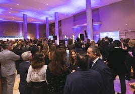 Asistentes a la gala de Sabor Empresarial, celebrada en el Ateneo.