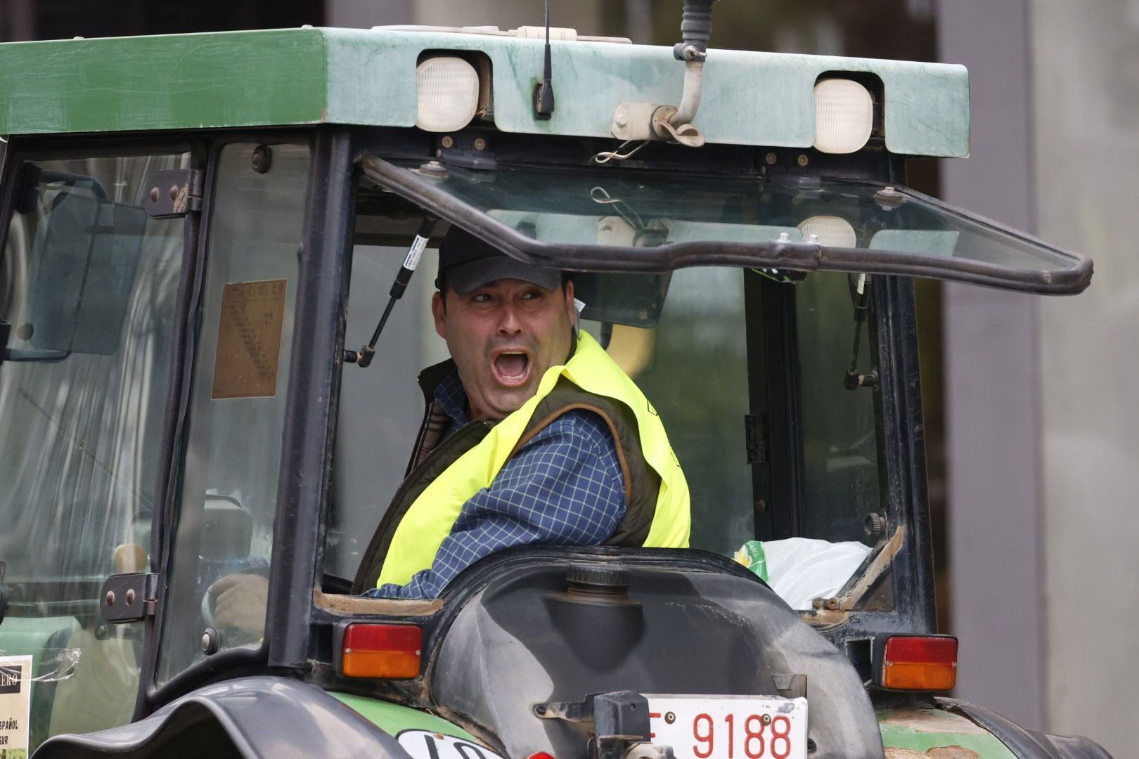 Fotos de la tractorada en Valencia