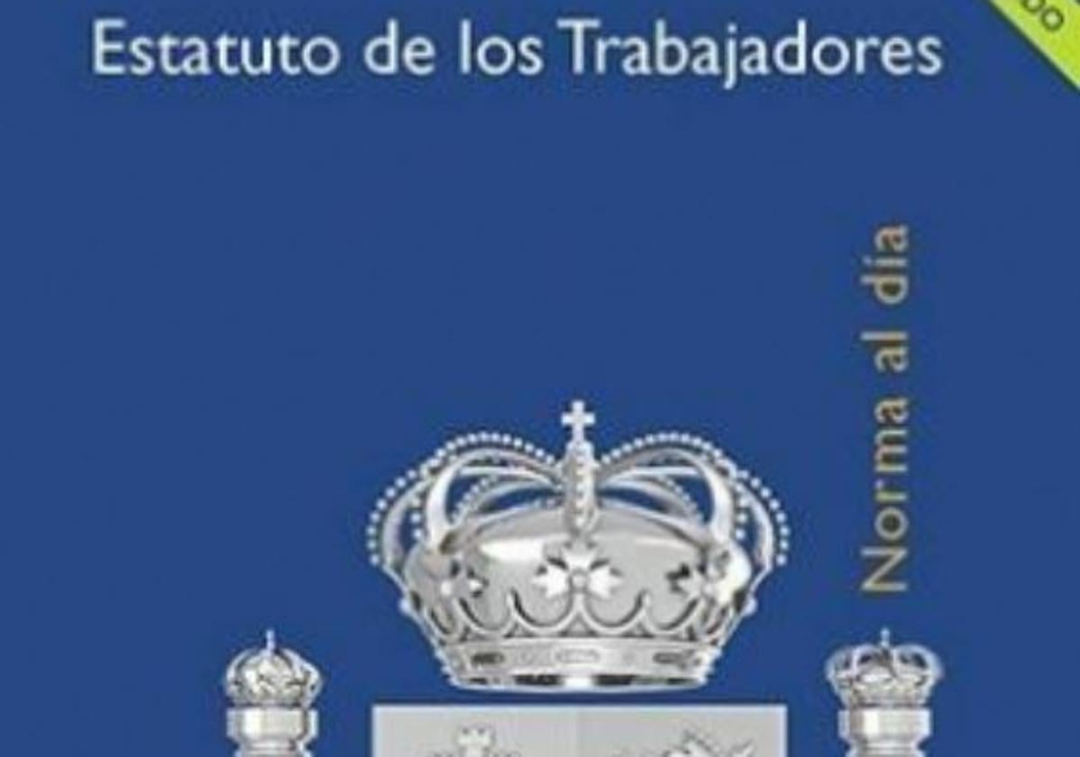 Portada de un libro del Estatuto de los Trabajadores.