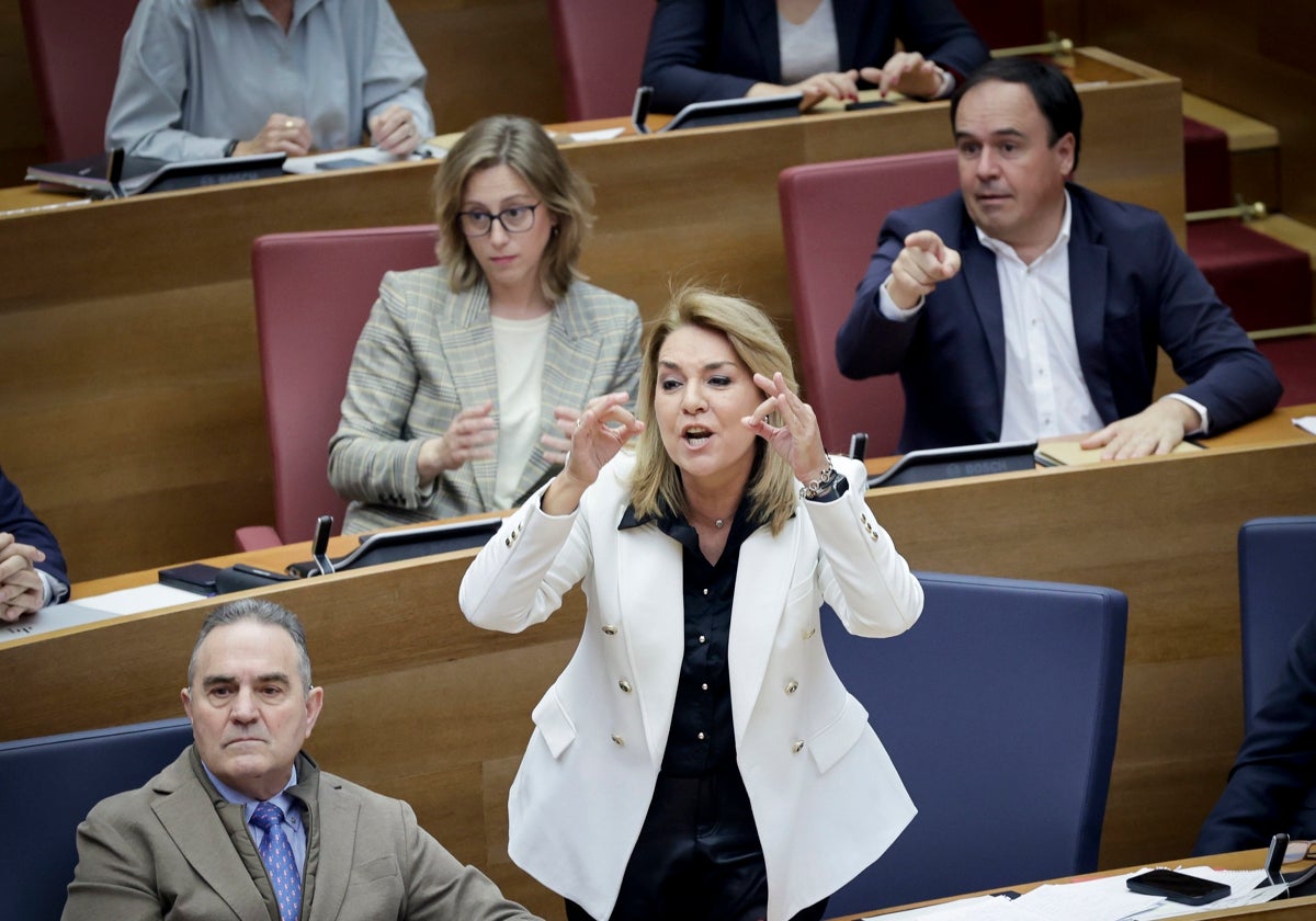 Gan Pampols, junto a la vicepresidenta Camarero.