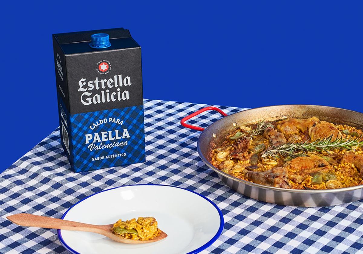 Estrella Galicia presenta su nuevo Caldo para Paella Valenciana