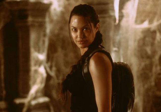 Angelina Jolie en la película 'Lara Croft: Tomb Rider'.