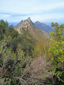 Imagen de la sierra en el paraje natural.