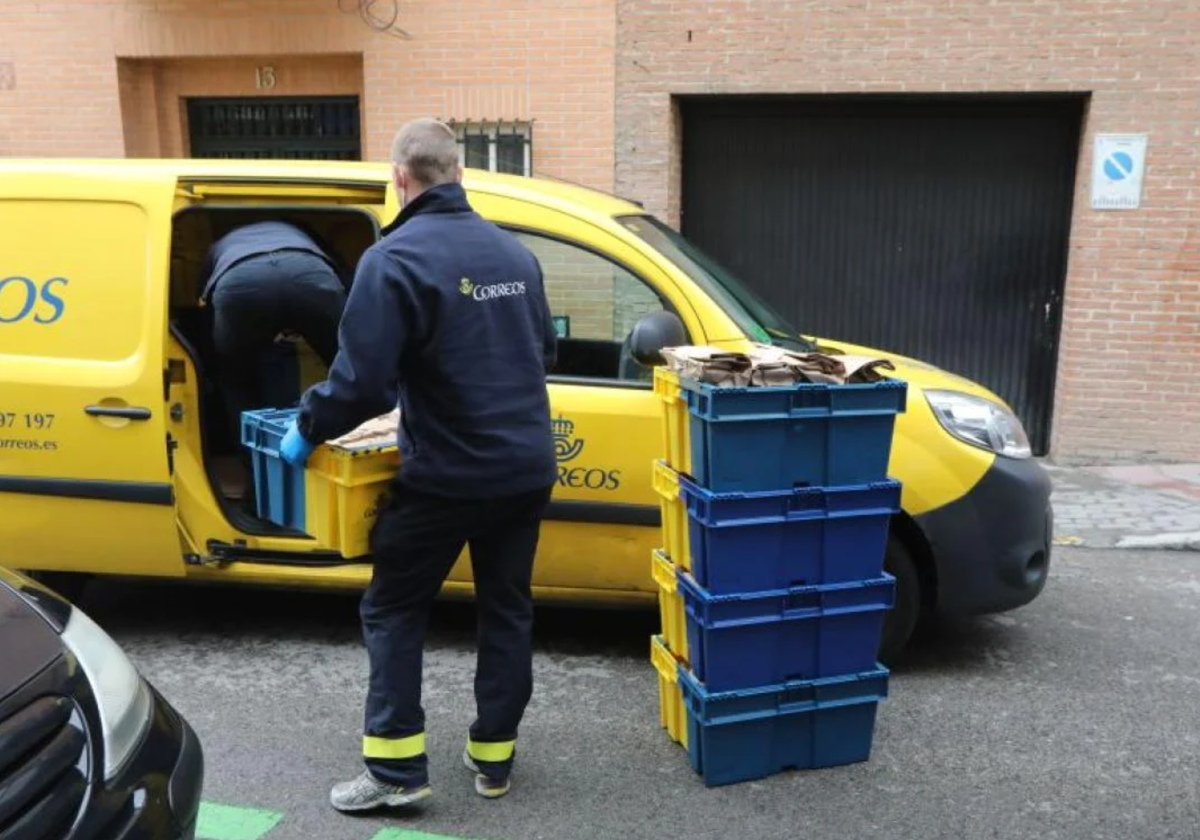 Servicio de Correos durante la pandemia del coronavirus.