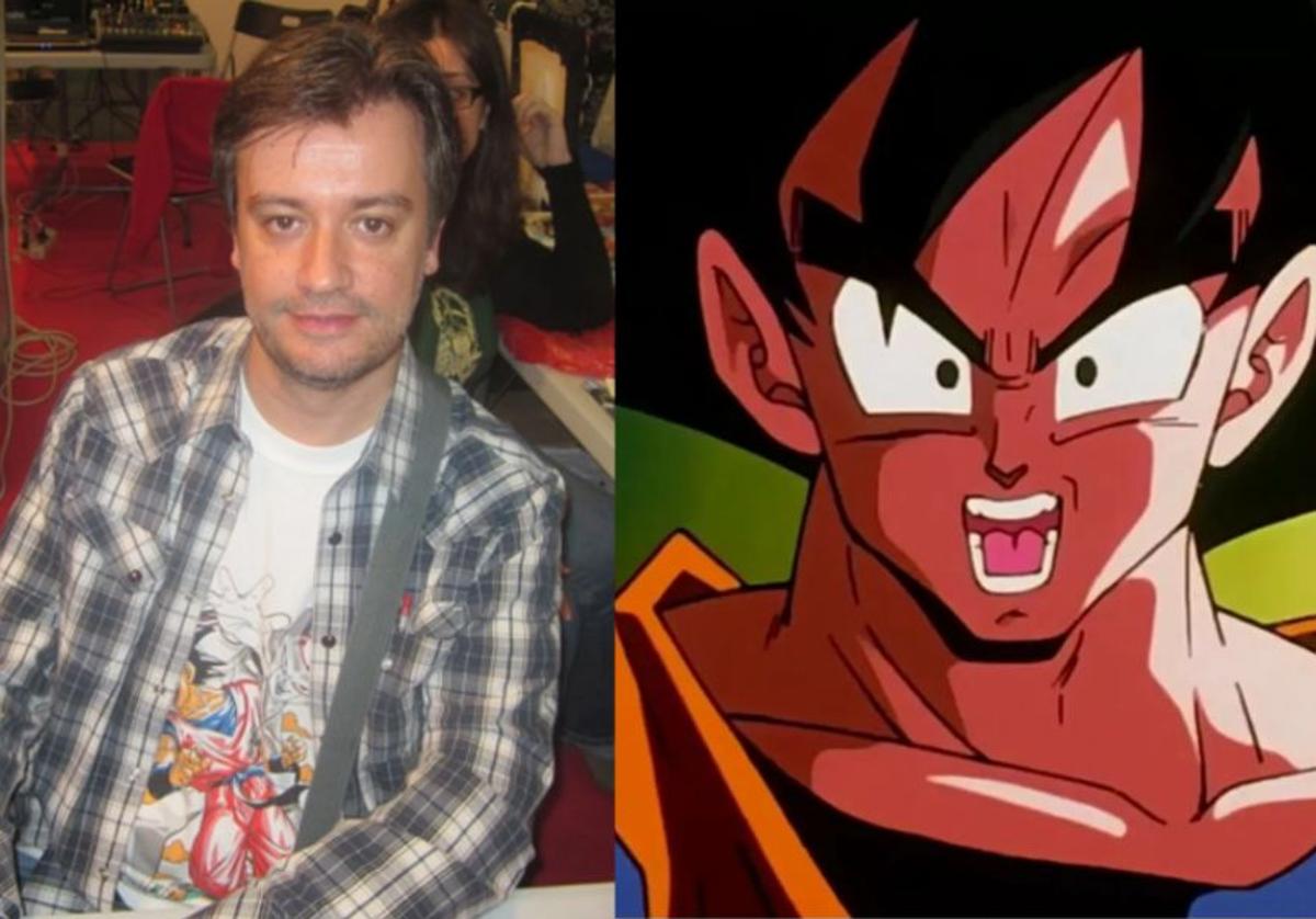 Marc Zanni a la izquierda, Son Goku a la derecha