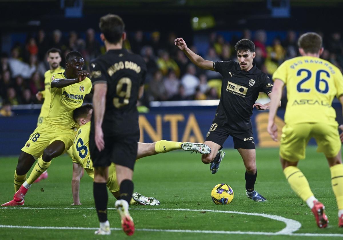 André Almeida, durante el partido.