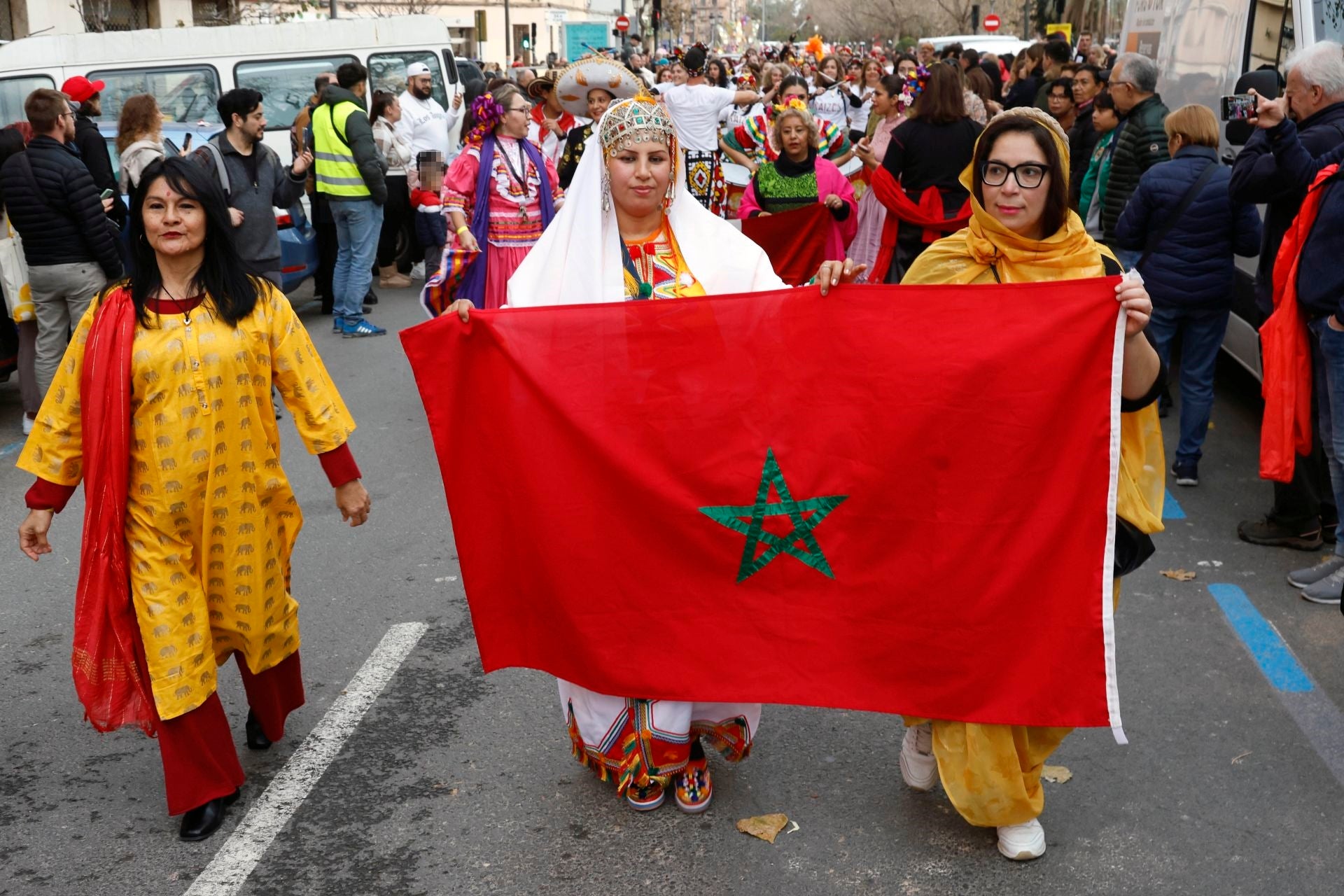 El carnaval revoluciona las calles de Ruzafa