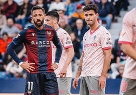 José Luis Morales, durante el partido.