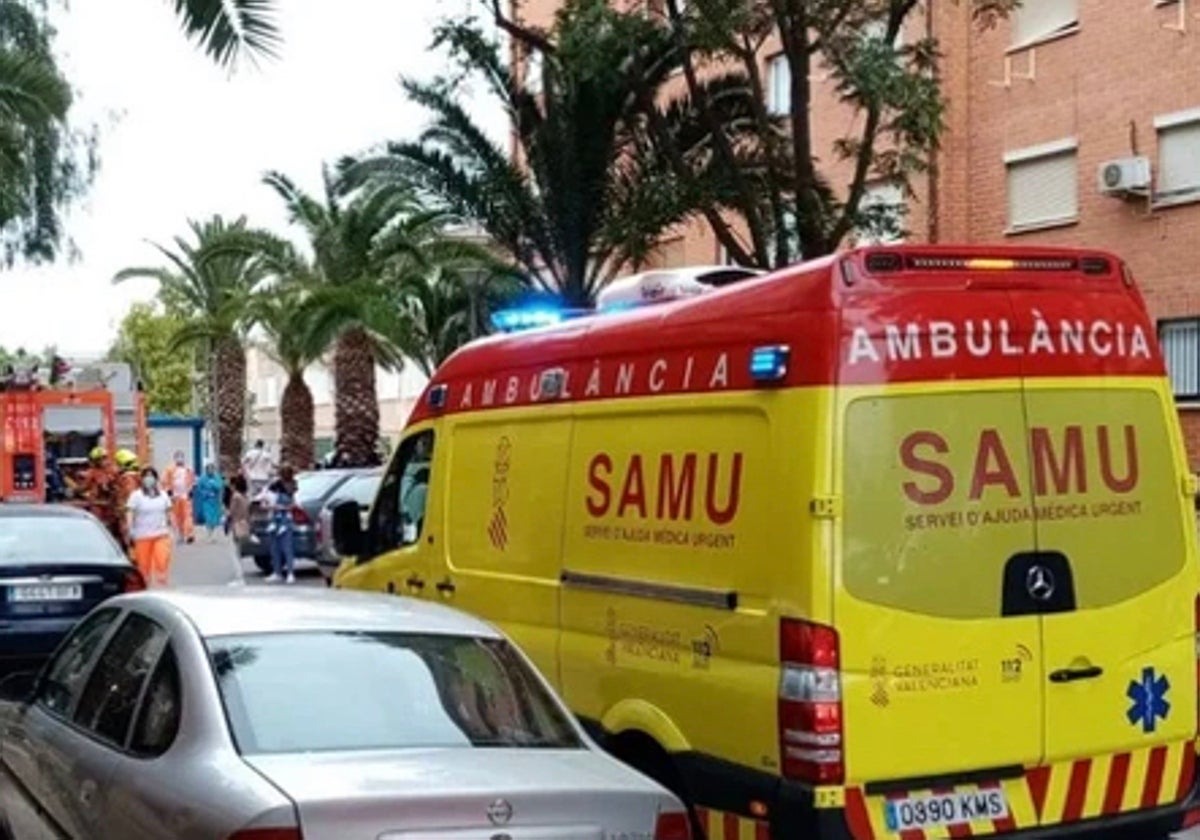 Una ambulancia SAMU en una imagen de archivo.