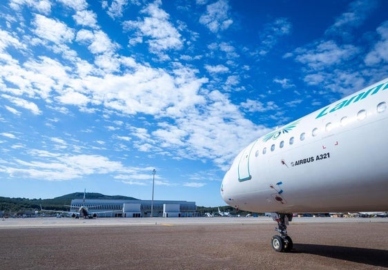 El aeropuerto de Castellón, en una imagen de archivo.