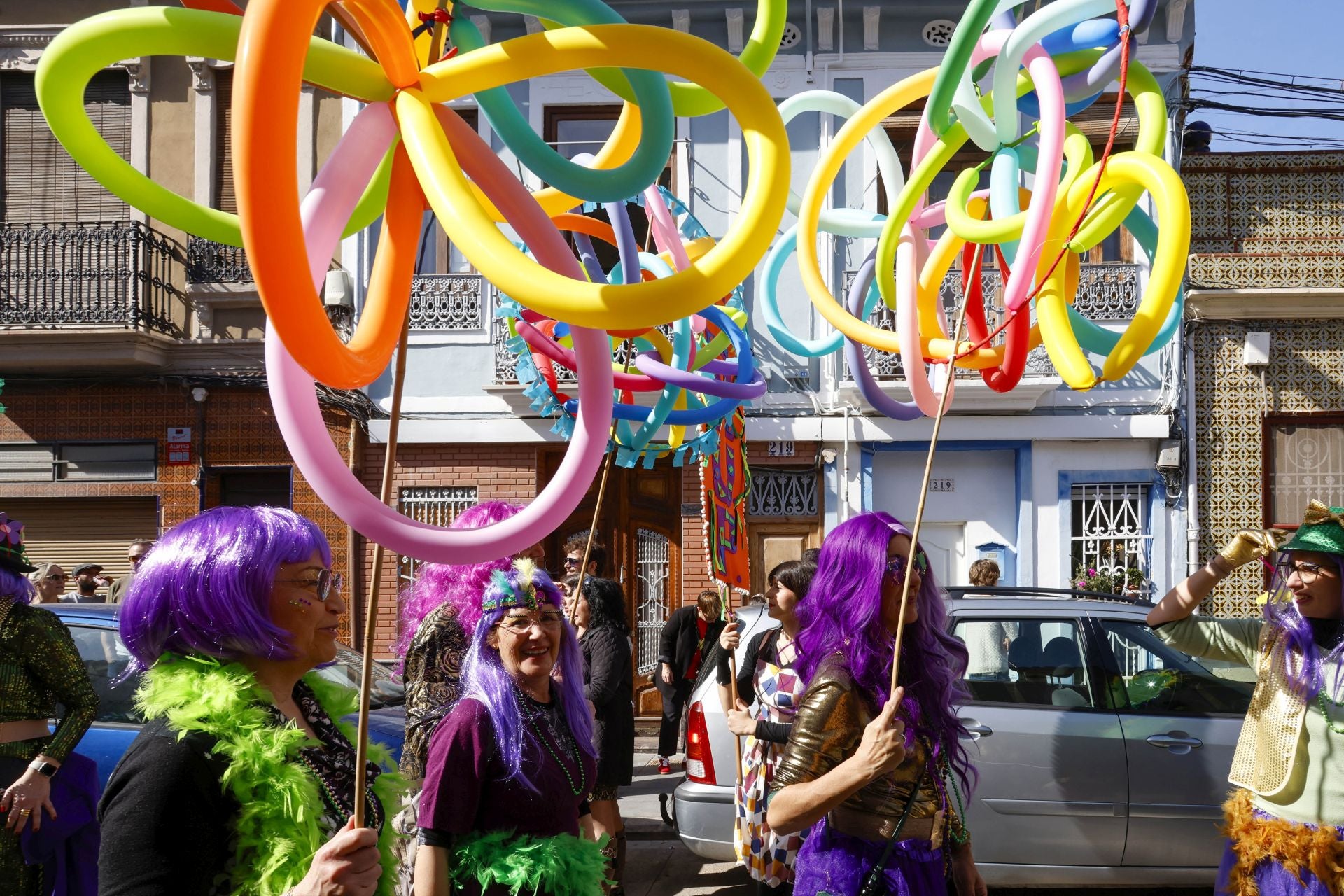 Las mejores fotos del carnaval del Cabanyal en Valencia 2025