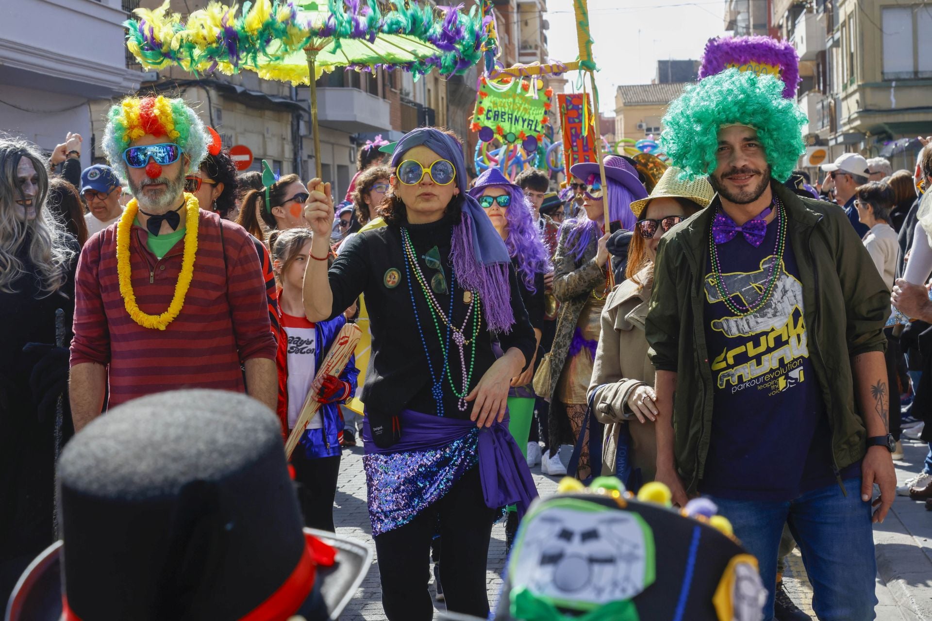 Las mejores fotos del carnaval del Cabanyal en Valencia 2025