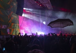 Interior de una discoteca.