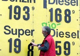 Una gasolinera en Alemania, en una imagen de archivo.