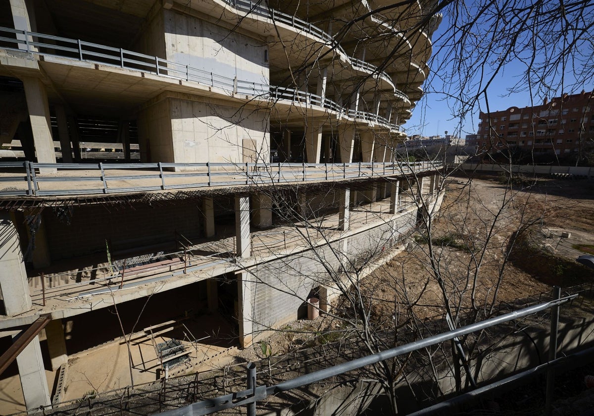 Aspecto del nuevo estadio.