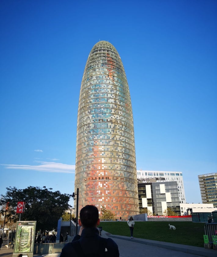 Imagen secundaria 2 - Imágenes desde la Torre de les Glòries. Barcelona en 360 grados.