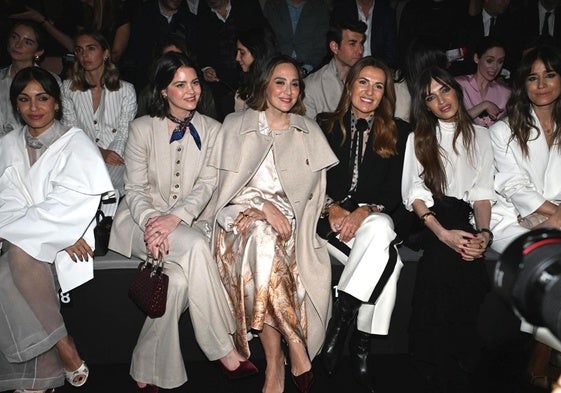 El glamuroso front row del desfile de Pedro del Hierro