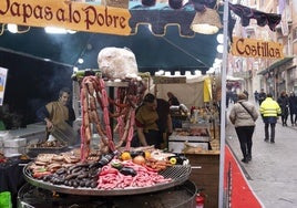 Mercado medieval en Teruel.