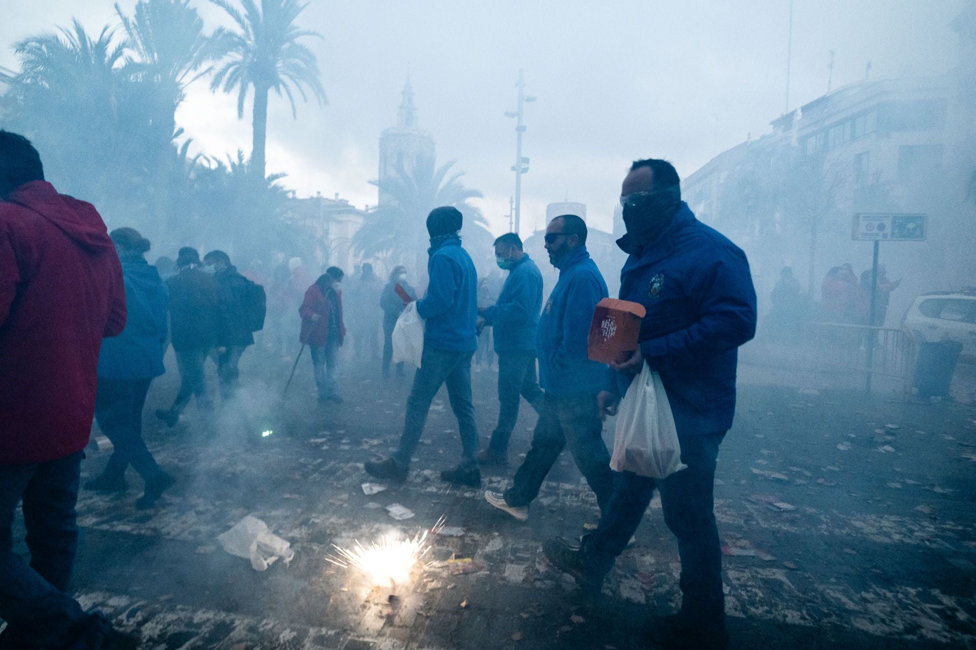 Así han sido la despertà y el terremoto final de este superdomingo fallero