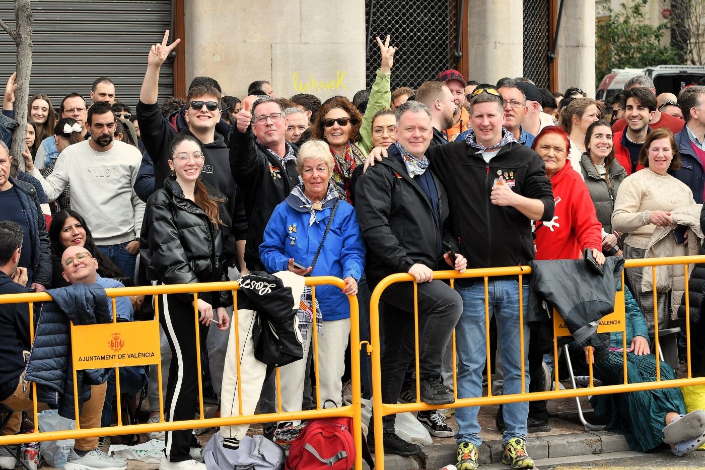 FOTOS | Búscate en la mascletà del domingo 23 de febrero de 2025