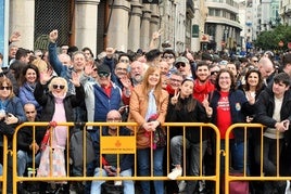 FOTOS | Búscate en la mascletà del domingo 23 de febrero de 2025