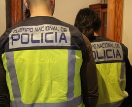 Agentes de la Policía Nacional.