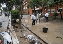 Limpieza en las calles de Alfafar.