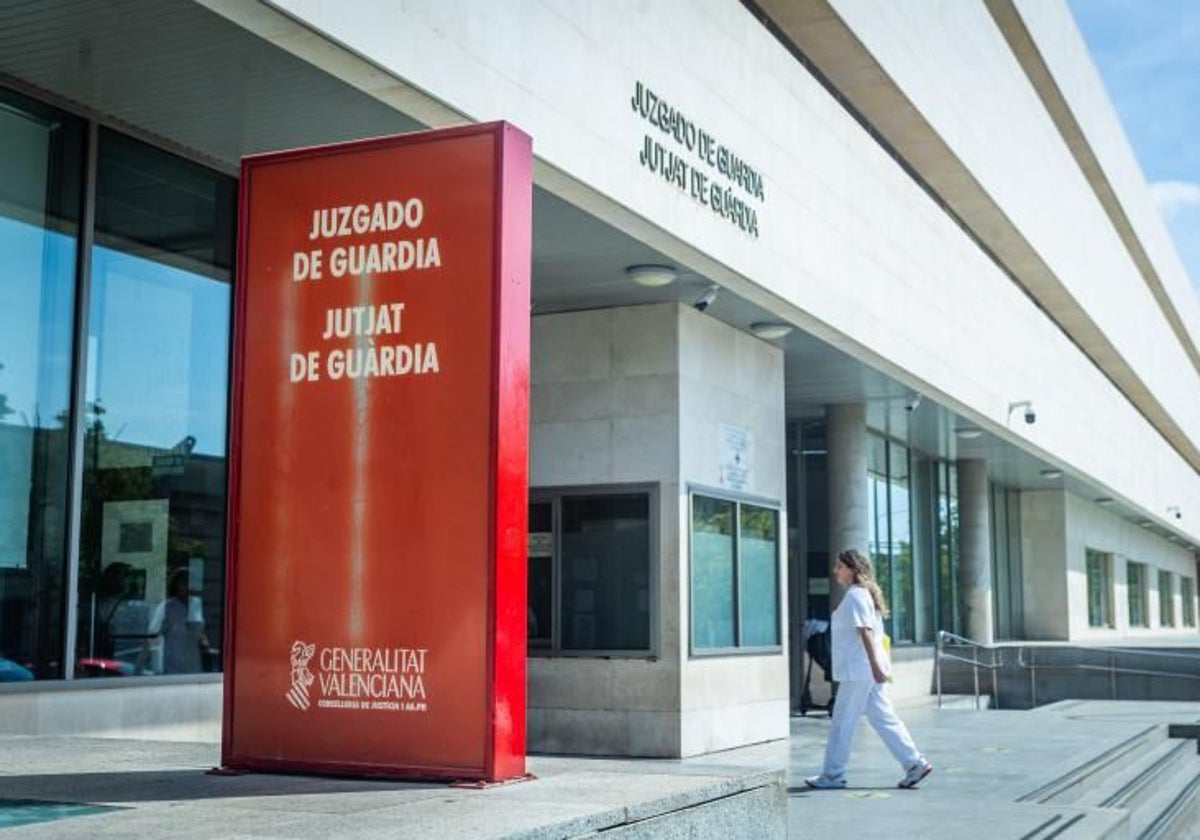 El juzgado de guardia de la Ciudad de la Justicia en una imagen de archivo.