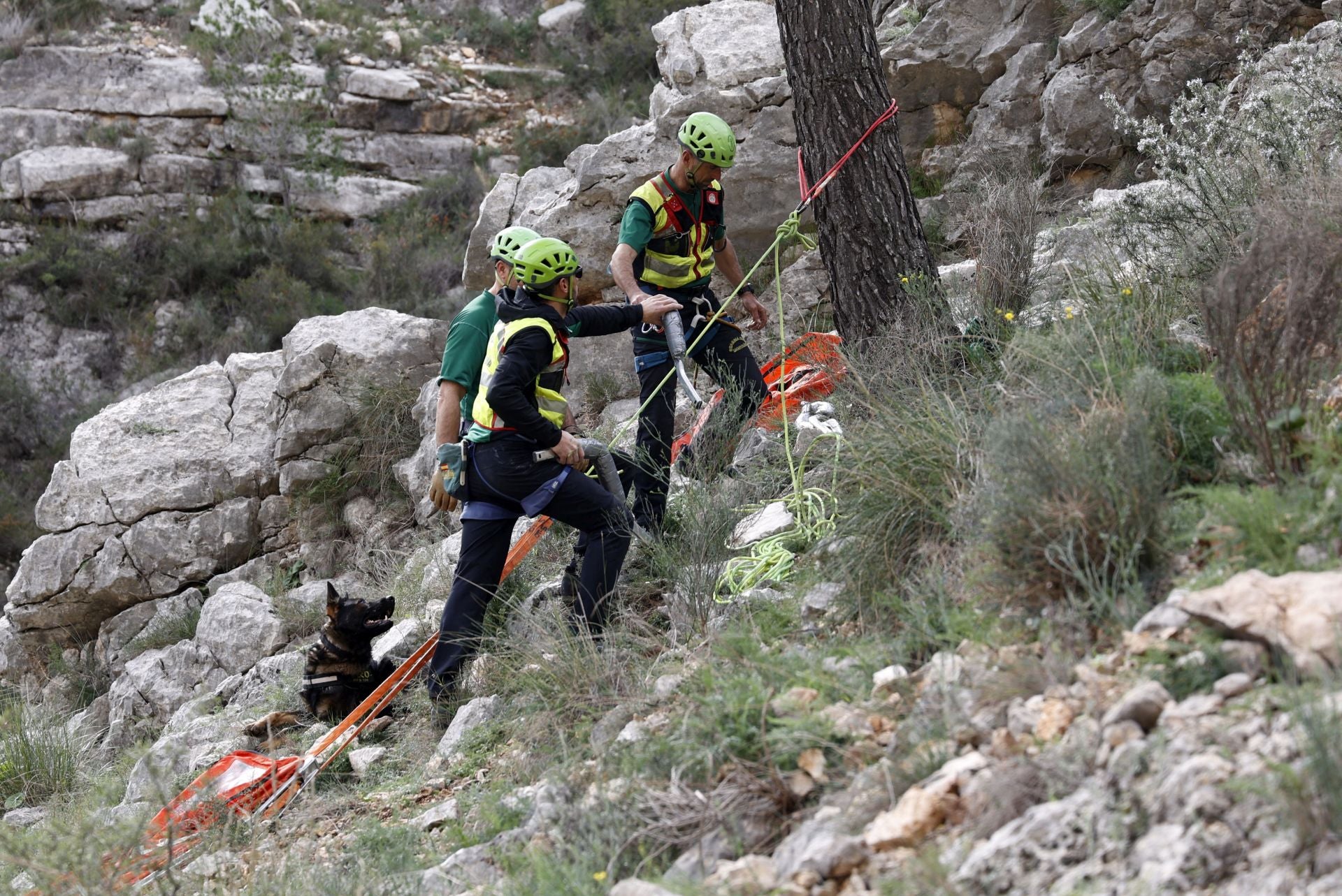 FOTOS | El Grupo de Rescate de la Guardia Civil sigue en su búsqueda de los desaparecidos por la dana