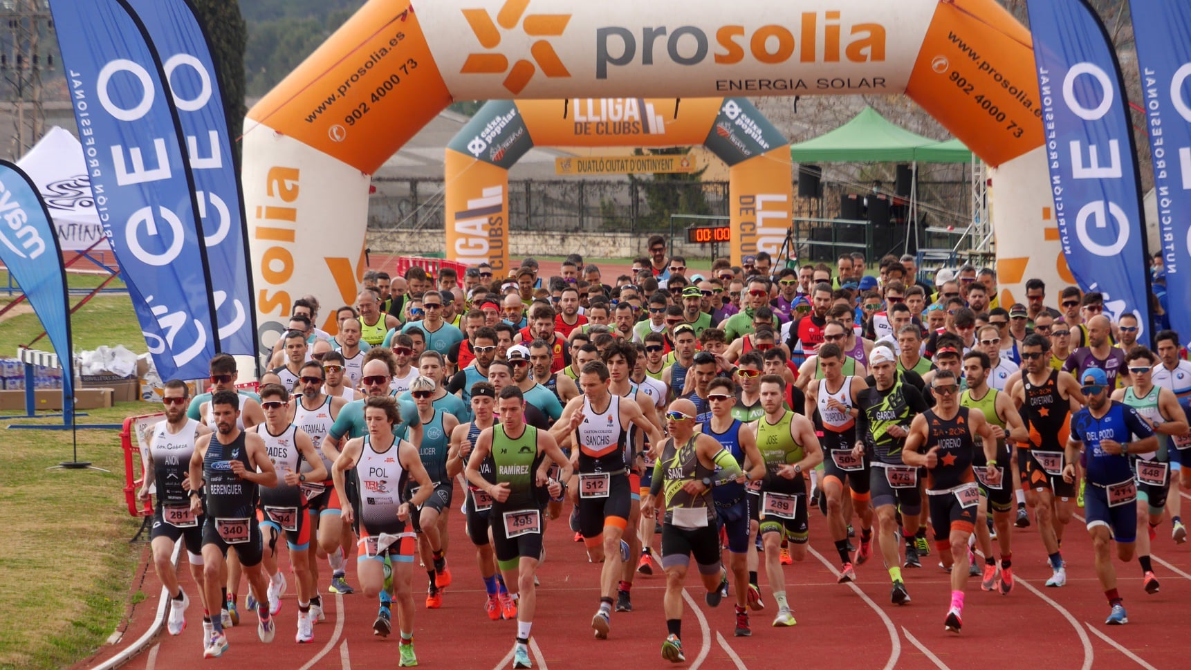 Imagen de archivo de un Duatlón anterior en Ontinyent.