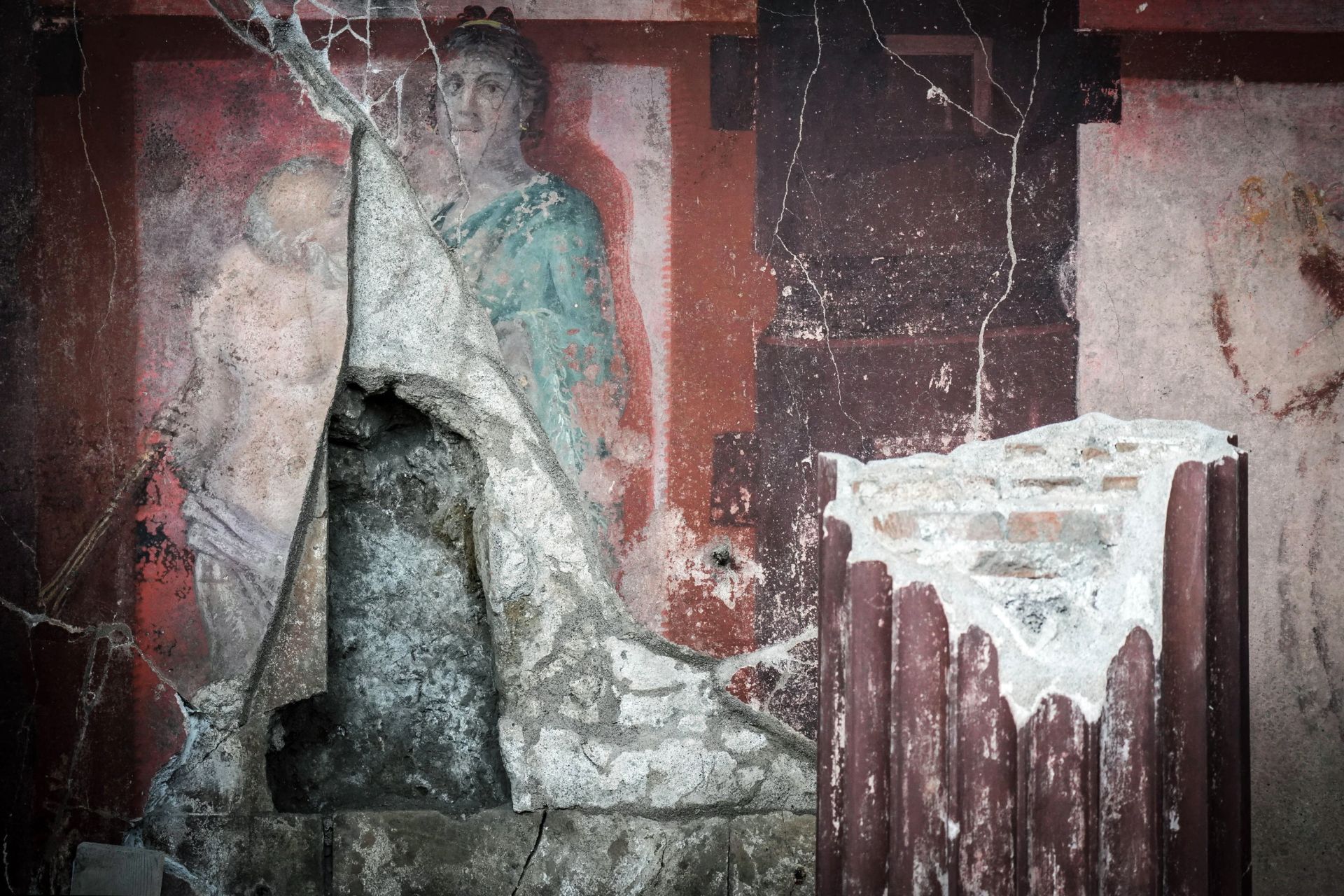 FOTOS | Así eran las salas de banquetes en Pompeya