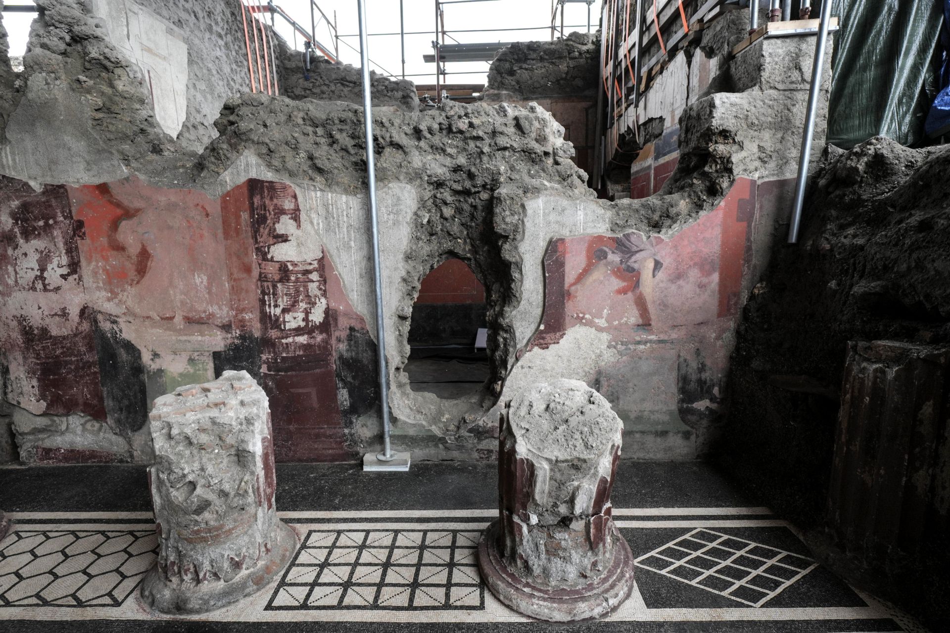 FOTOS | Así eran las salas de banquetes en Pompeya