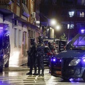 La Policía Nacional en Paterna en una imagen de archivo.