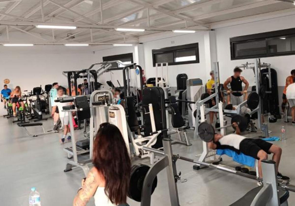 Interior de un gimnasio, en una imagen de archivo.