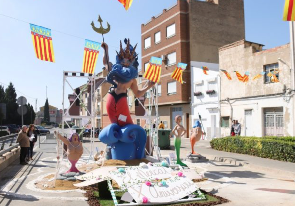 Falla el Mercat 2023.