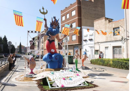 Falla el Mercat 2023.