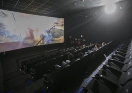 Una sala de cine valenciana.