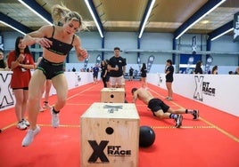 Burpee over the box, una modalidad de este ejercicio.