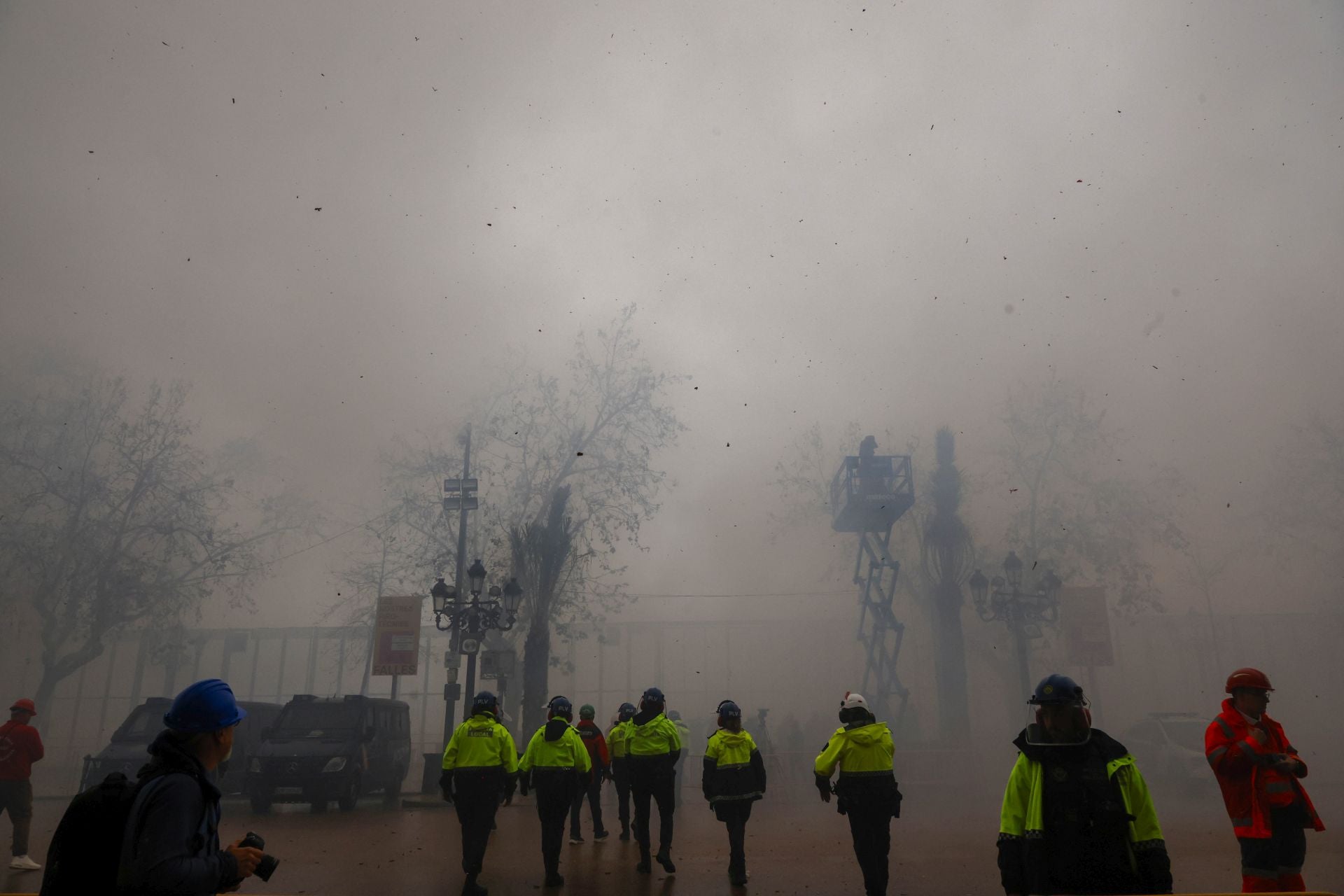 FOTOS | Así ha sido la mascletà del lunes 3 de marzo