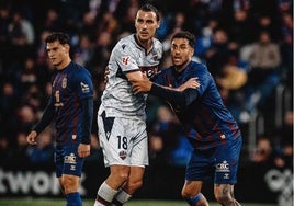 Ignasi Miquel, ante el Eldense.