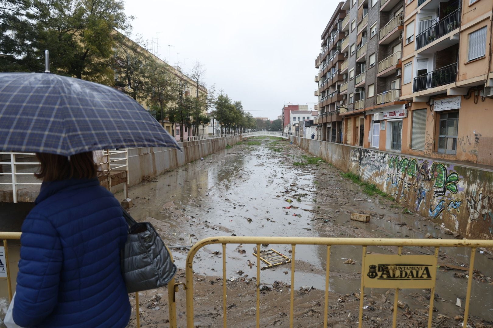 FOTOS | Las fuertes lluvias golpean la Comunitat Valenciana este lunes