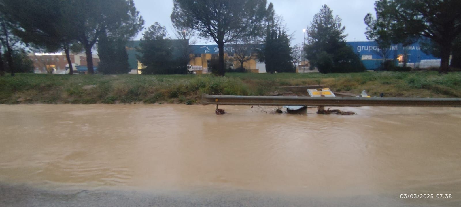 FOTOS | Las fuertes lluvias golpean la Comunitat Valenciana este lunes