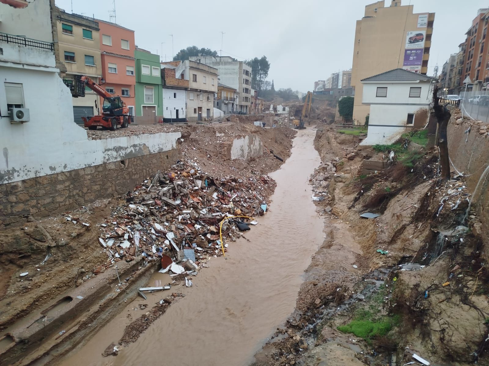 FOTOS | Las fuertes lluvias golpean la Comunitat Valenciana este lunes