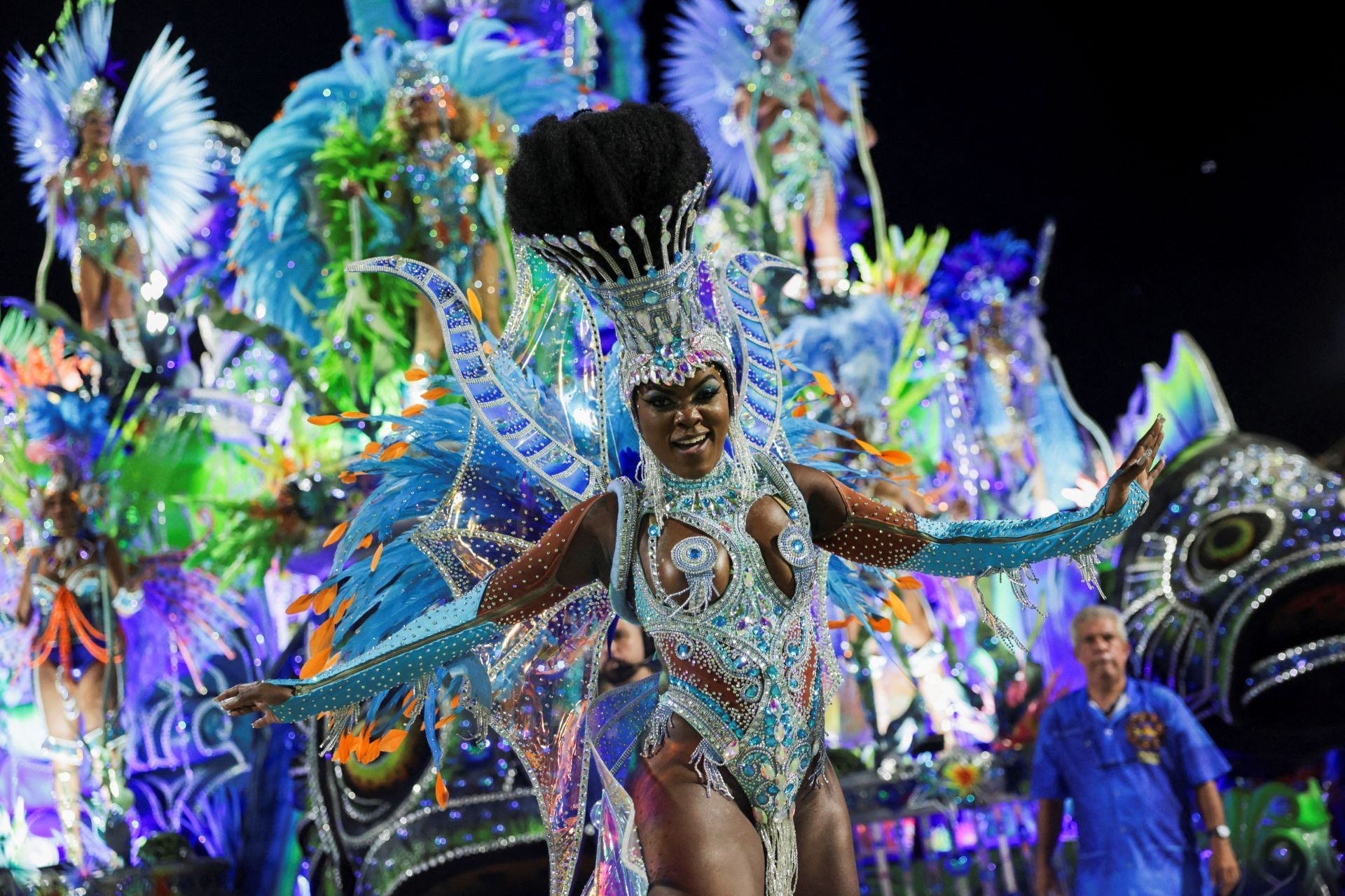 Las mejores imágenes del Carnaval de Río de Janeiro 2025