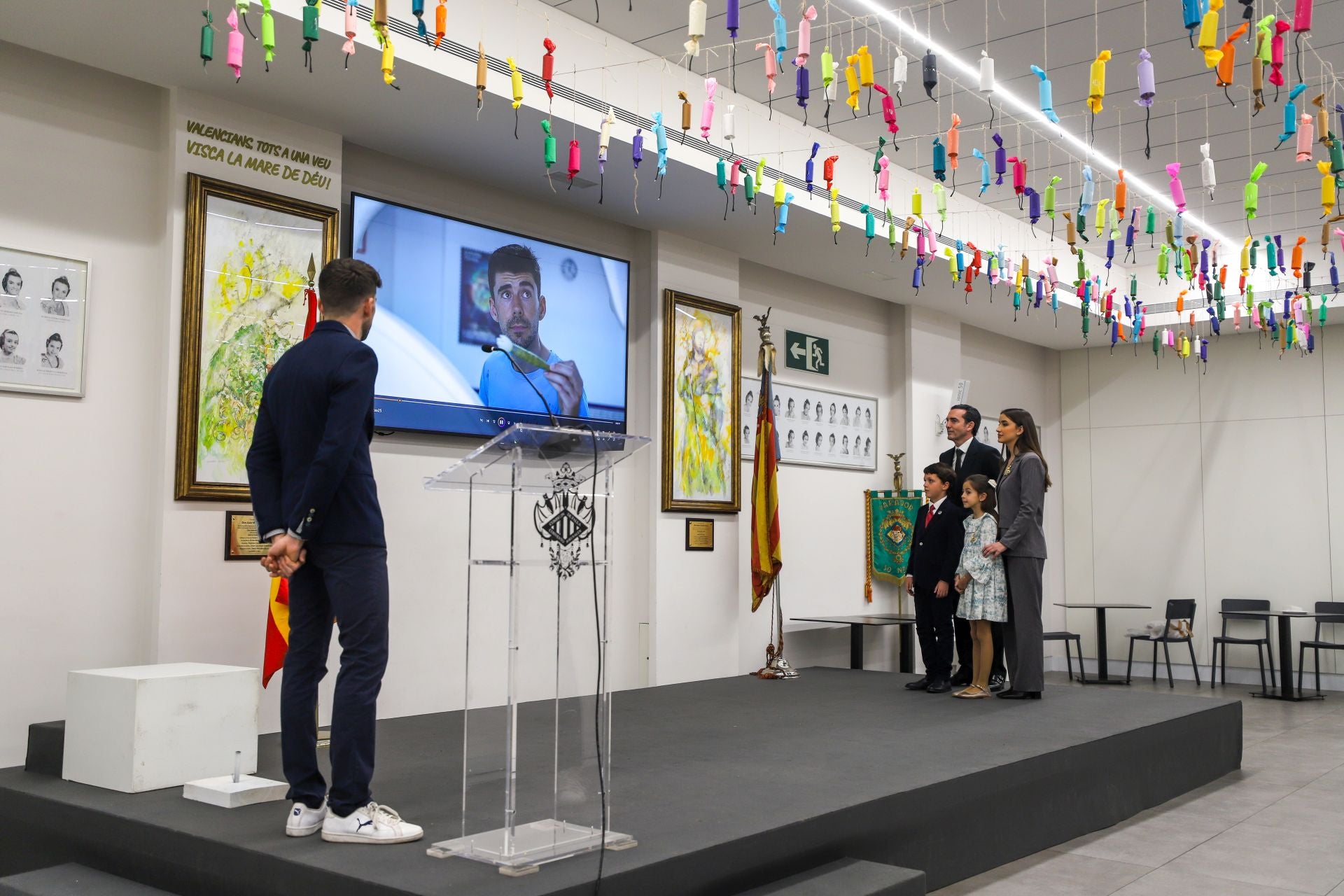 La Falla Convento muestra las maquetas de sus fallas